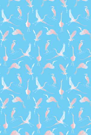 Heron Bird/Blue